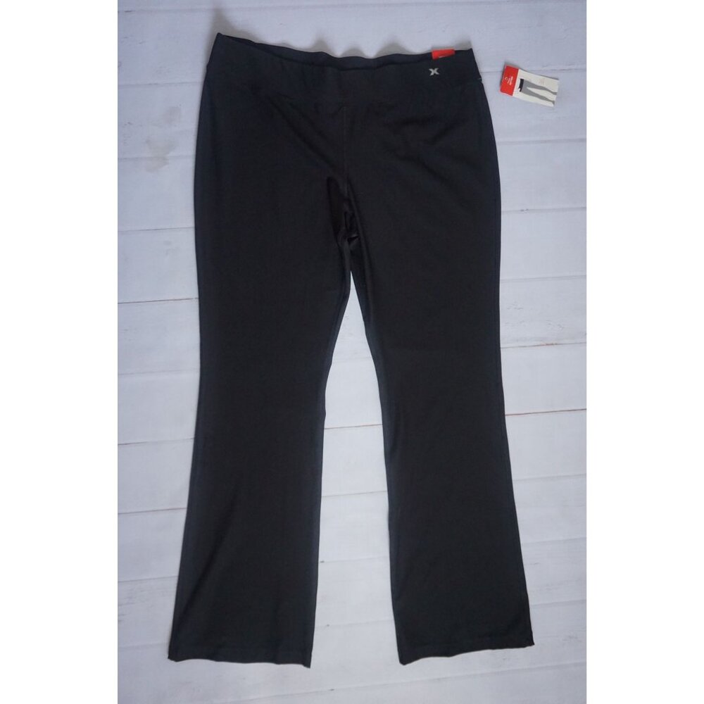 Xersion Women's Black Fitted Bootcut Pants – Size Long XXL, NWT